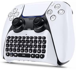YONO Toetsenbord geschikt voor Playstation PS5 Controller - Keyboard - Accessoires - Wit — thumbnail 1