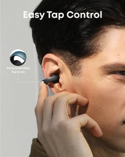 SOUNDCORE Aeroclip Open-ear Draadloze oordopjes Zwart — thumbnail 4