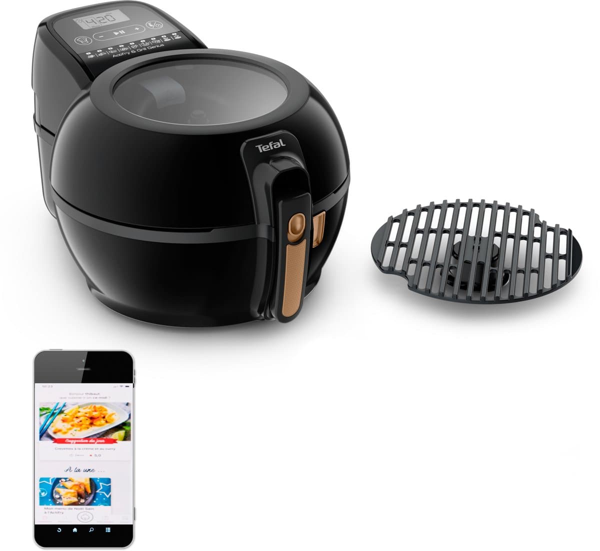 Tefal FZ7758 ActiFry & Grill Genius heteluchtfriteuse — afbeelding 1