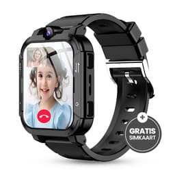 Trakidz Smartwatch kinderen - Jongen & meisje - Kinderhorloge - Gps - Horloge kids - zwart — thumbnail 1