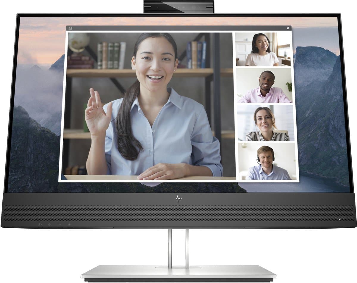 HP E24mv G4 - Full HD Webcam Monitor - 24 inch — afbeelding 1