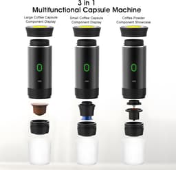 Draagbare Koffiemachine - Koffiezetapparaat Auto - Compact - — thumbnail 5