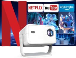 Mini beamer - Projector - Beamerscherm - Projectiescherm - Outdoor & Indoor Projector - — thumbnail 1