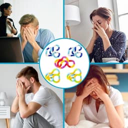 5 stuks stressverminderende twister speelgoed voor kinderen en volwassenen - stimuleren en borstvoeding — thumbnail 4