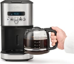 Solis Aroma Brewer 1021 Koffiezetapparaat Filterkoffie - Warmhoudfunctie - 24-Uurs Timerfunctie - Zet 12 Tot 18 Kopjes - 1.8L — thumbnail 2