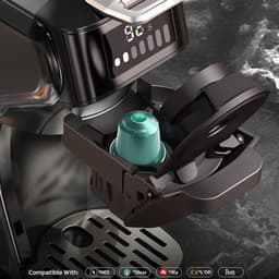 Seastone - Nieuw 6 in1 Capsule Koffiezetapparaat -HiBREW H1B - Koffiemachine - Warm-Koud - Meerdere Espresso Cafetaria - Cappuccino - Koffiezetapparaat - Dolce Gusto - Nespresso - Poeder — thumbnail 2