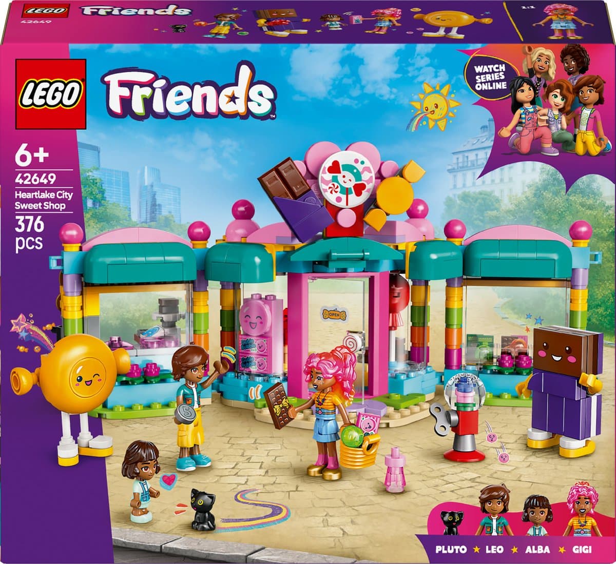 Lego Friends 42649 Heartlake City Snoepwinkel Bouwstenen — afbeelding 1