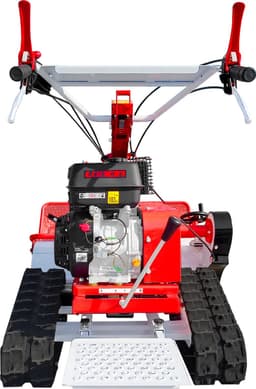 Klepelmaaier rupsen 860 mm zelftrekker benzine 15 pk motor Torros KPM860R — thumbnail 2