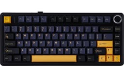 EPOMAKER x AULA F75 - Zwart - Mechanisch Draadloos Toetsenbord - 75% - QWERTY - Gaming Keyboard - Leobog Reaper Switch — thumbnail 5