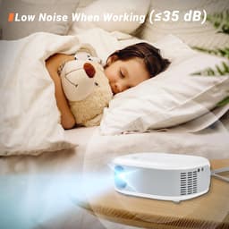 Draagbare Full HD Miniprojector met 15000L Helderheid voor Film en Gaming — thumbnail 5