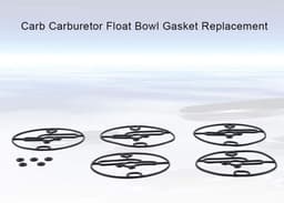 Carburateur Vlotterbak Pakking - Vervanging voor 698781 - 5 Stuks - Passend voor Carb — thumbnail 3