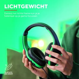 Trust GXT 415X Zirox - Gaming Headset - voor Xbox - Bedraad - 50mm Drivers - Over-ear - Groen — thumbnail 5