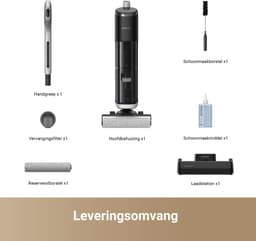 DREAME H14 PRO Wet and Dry Steelstofzuiger Grijs — thumbnail 5