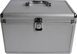 MediaRange BOX75 CD-doosje Opbergdoos 200 schijven Zilver — thumbnail 1