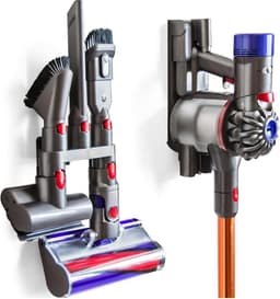 YONO Wandhouder geschikt voor Dyson V15 V11 V10 V8 - Ophangsysteem - Muurbeugel - Onderdelen Steelstofzuiger - Accessoires — thumbnail 2