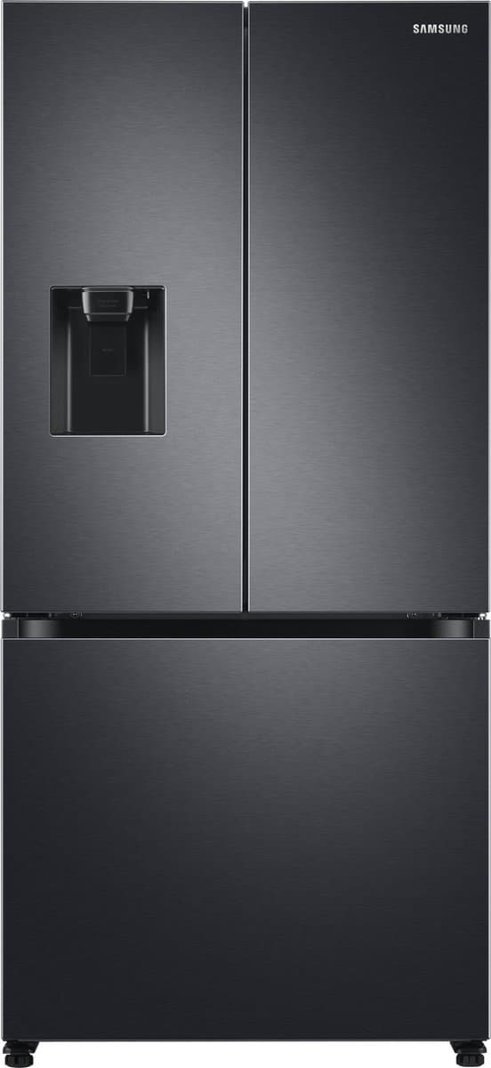 Samsung RF50A5202B1/EU amerikaanse koelkast Vrijstaand 495 l Zwart, Geborsteld staal — afbeelding 1