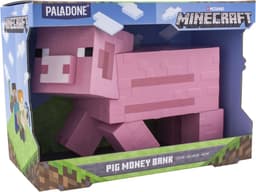 Minecraft Spaarpot Pig – 20 cm Geldkistje, Gaming Decoratie — thumbnail 1