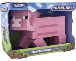 Minecraft Spaarpot Pig – 20 cm Geldkistje, Gaming Decoratie