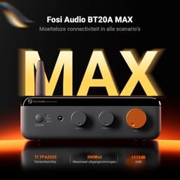 Fosi Audio BT20A MAX 48V Bluetooth Versterker – 2x300W – HiFi Klasse D – Bluetooth 5.0 – Inclusief 48V Voeding — thumbnail 2
