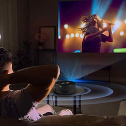 Mini LED-projector 1080p HD draagbare thuisbioscoopprojector — thumbnail 3
