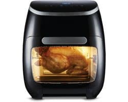 SVN® Heteluchtoven - Oven - Airfryer Oven - Zwart - 33cm x 39cm x 38cm