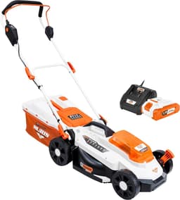 Accu Grasmaaier - Elektrische Grasmaaier - Gazon Onderhoud - Borstelloze Motor - 33 cm Maaibreedte — thumbnail 1