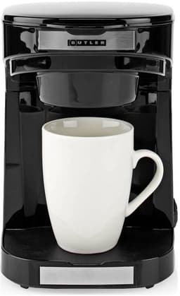 Butler 16100129 - Compact koffiezetapparaat - 2 porseleinen kopjes - 0,25 l - 450 W - Automatische uitschakeling - Zwart — thumbnail 3