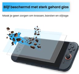 2BEFUN Screenprotector geschikt voor Nintendo Switch 2 - 2 Stuks - Gehard glas - Screenprotectors - Beschermglas - Accessoires — thumbnail 3