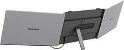 Blackview DCM6 Pro 14“ dubbele draagbare monitor – extra laptopscherm 13-17,3” – uitbreidingsscherm – dual screen – IPS Full HD – plug & play – aansluiting via één kabel – inclusief kabels en beschermhoes – grijs — thumbnail 3