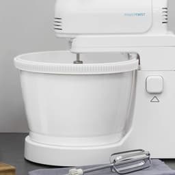 Keukenmixer - Mixer - Bakken en Koken - Zelfnivellerende Kom - 3.5 Liter Capaciteit - Wit — thumbnail 4