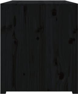 Buitenkeuken Kast - Tuin Keukenmeubel - Buiten Koken - Massief Hout - 106x55x64cm - Zwart — thumbnail 3