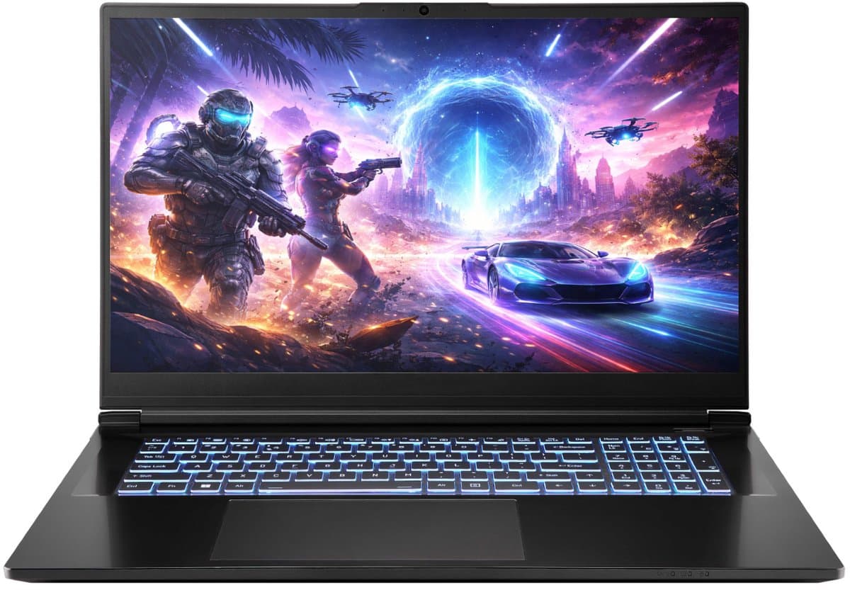 BTO - X•BOOK - 17X1484 - i9-14900HX - 32GB RAM - 1TB SSD - NVIDIA RTX 5050 - Windows 11 Home — afbeelding 1