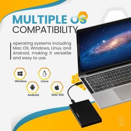 Draagbare Externe Harde Schijf 1TB USB 3.0 Geheugenuitbreiding voor PC, Laptop en Gameconsoles — thumbnail 2