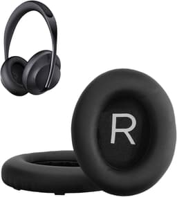 kwmobile 2x oorkussens geschikt voor Bose Noise Cancelling 700 / NC700 - Earpads voor koptelefoon in zwart — thumbnail 1