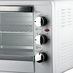 Heteluchtfriteuse Oven - Multifunctionele Kookplaat - Thuis Koken - Visueel Kookvenster - 40 Liter - Wit — thumbnail 4