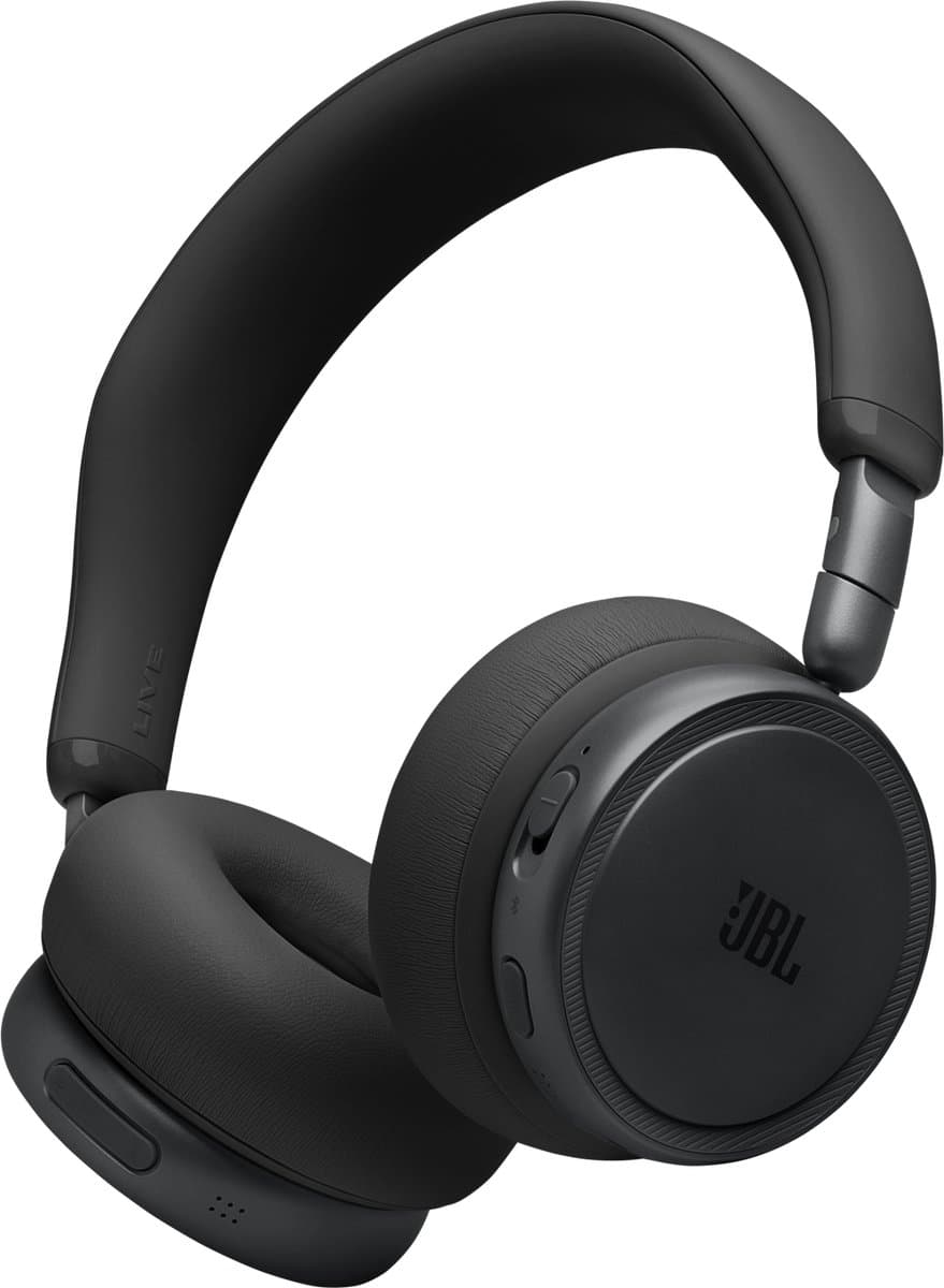 JBL LIVE 680NC On-ear Draadloze hoofdtelefoon met Noise-cancelling Zwart — afbeelding 1