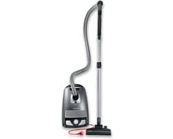Stofzuiger met Zak - Cilinderstofzuiger - Grondig Schoonmaken Huis - 360 Graden Wielen - 3 Liter Capaciteit - Platina Granaat