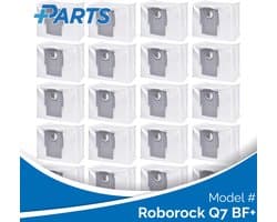 Roborock Q7 BF+ Stofzakken (20 Stuks, Plus.Parts® alternatief voor 8.02.0132)