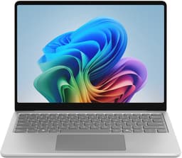 "Microsoft Surface Laptop 13"" Copilot+ PC Qualcomm Snapdragon 33 cm (13"") Touchscreen 16 GB LPDDR5x-SDRAM 256 GB SSD Wi-Fi 7 (802.11be) Windows 11 Pro Platina" — thumbnail 1