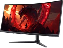 Acer NITRO XZ0 XZ340CUR X0 computer monitor 86,4 cm (34") 3440 x 1440 Pixels UltraWide Quad HD LED Zwart — thumbnail 4