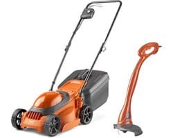 Elektrische grasmaaier met MiniTrim, 1000 W motor, maaibreedte 30 cm, 30 l grasopvang, inklapbare handgrepen