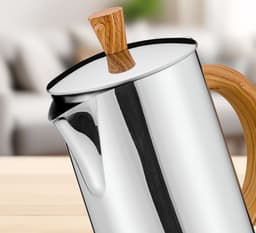 Cilio Figaro - Percolator / Espressomaker - 6-kops - Roestvrij staal - Kunststof — thumbnail 5