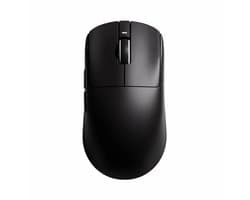 VXE R1 PRO Max - Draadloze Gaming-Muis - 48g - PAW3395 Sensor - Ultralicht - 4000 Hz Polling Rate - Oplaadbare 500 mAh Batterij - Kailh Sword Switches - Ice-Feel Coating - Zwart