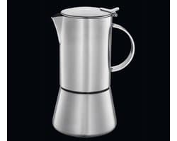 Cilio Aida Moka Pot - RVS, 4 Kopjes, Geschikt voor Inductie