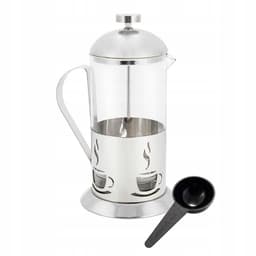 Glazen French Press voor Koffie & Thee - 800ml — thumbnail 3