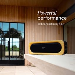 House of Marley Get Together 3 Bluetooth Speaker Draadloos - 10 uur Batterijduur - Bass Boost - Aanpasbare Equalizer - Duurzaam - Led Design - Auracast Multipairing - Zwart — thumbnail 4