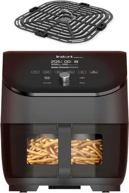Digitale heteluchtfriteuse, 5,7 liter, 6-in-1 smart-programma's, 1700 W, met kijkvenster, zwart — thumbnail 4