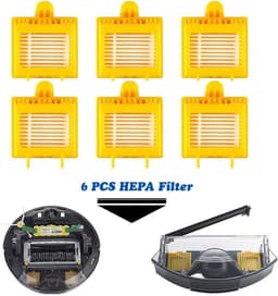 Vervangende borstelset Onderdelen Accessoires geschikt voor iRobot Roomba 700-serie 760 761 765 770 772 776 780 785 786 790 - Een set van 13 — thumbnail 2