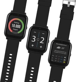 one2track Connect NEXT zwart | GPS horloge voor kinderen | Bekijk de locatie van je kind. Stel veilige zones in. En videobellen met de leukste smartwatch voor kinderen — thumbnail 2