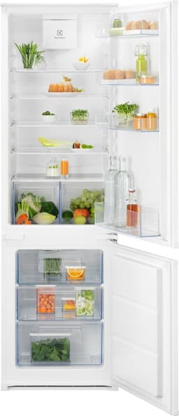 Electrolux KND5FE18S Inbouwkoel-vriescombinatie 178 cm 269 l E Wit — thumbnail 4